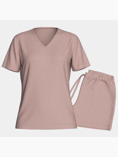 Pijama mujer lyocell manga corta | Impetus - Kiabi