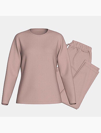 Pijama mujer manga larga lyocell | Impetus