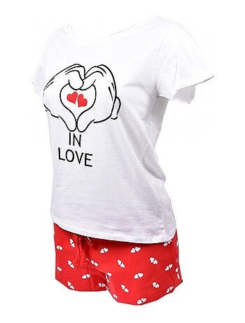 Pijama Mujer MINNIE Algodón - Pack de 2