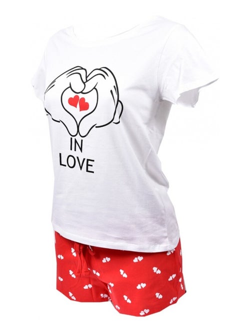 Pijama Mujer MINNIE Algodón - Pack de 2 - Kiabi Pijama Mujer MINNIE Algodón - Pack de 2 - Kiabi