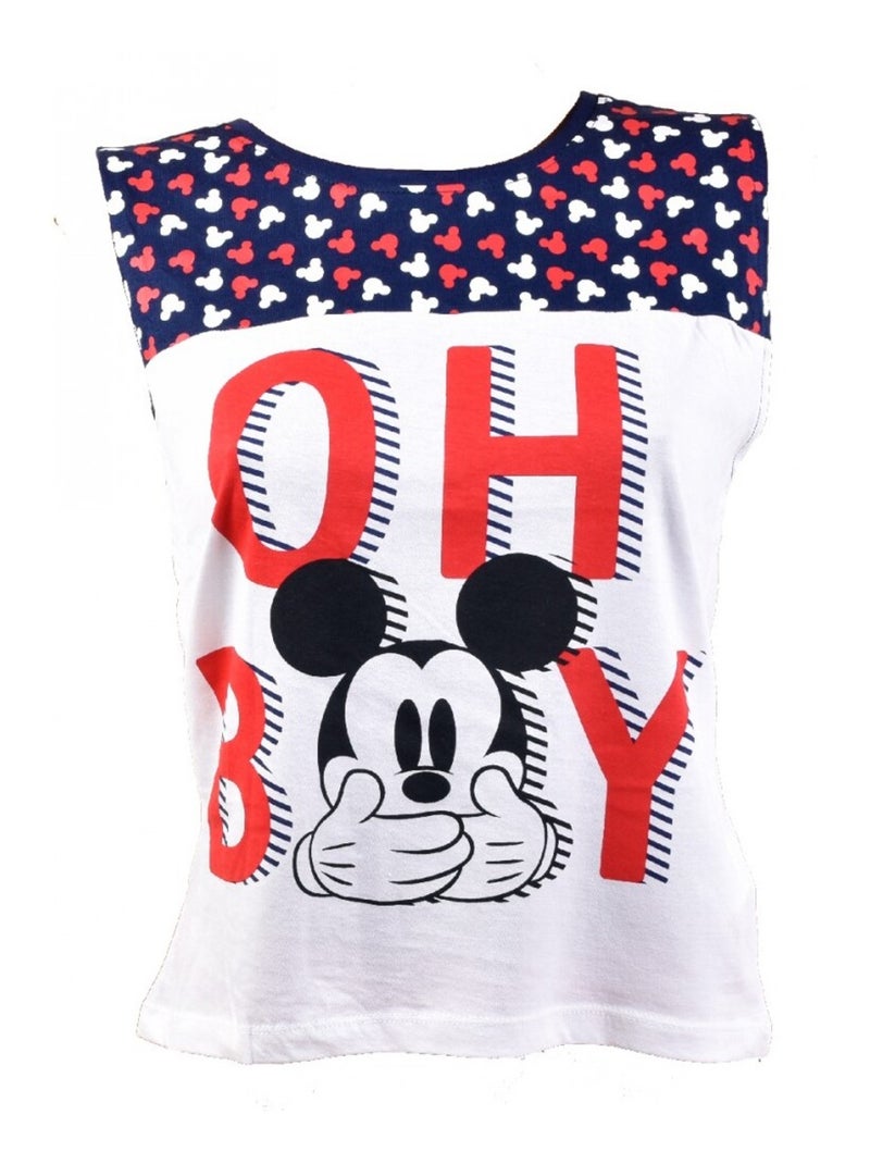 Pijama Mujer MINNIE en Algodón Azul marino - Kiabi