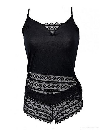 Pijama mujer NO PUBLIK algodon - Pack de 2