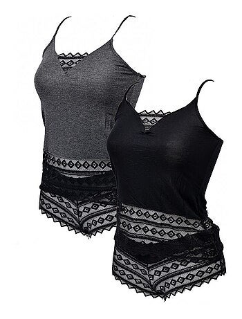 Pijama Mujer NO PUBLIK en Viscosa