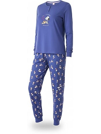 Pijama mujer ozabi ligero bordado estampado