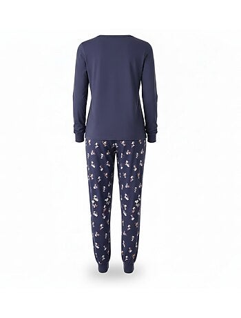 Pijama mujer ozabi ligero bordado estampado