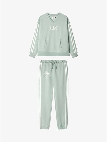 Pijama mujer sylvester en tejido felpa con tacto suave interior