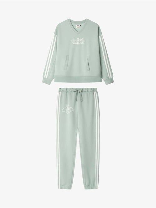 Pijama mujer sylvester en tejido felpa con tacto suave interior - Kiabi Pijama mujer sylvester en tejido felpa con tacto suave interior - Kiabi