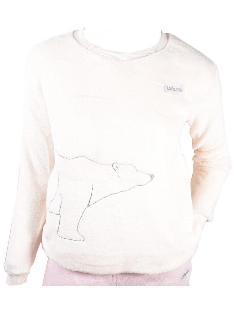 Pijama Mujer USHUAIA Crudo - Kiabi