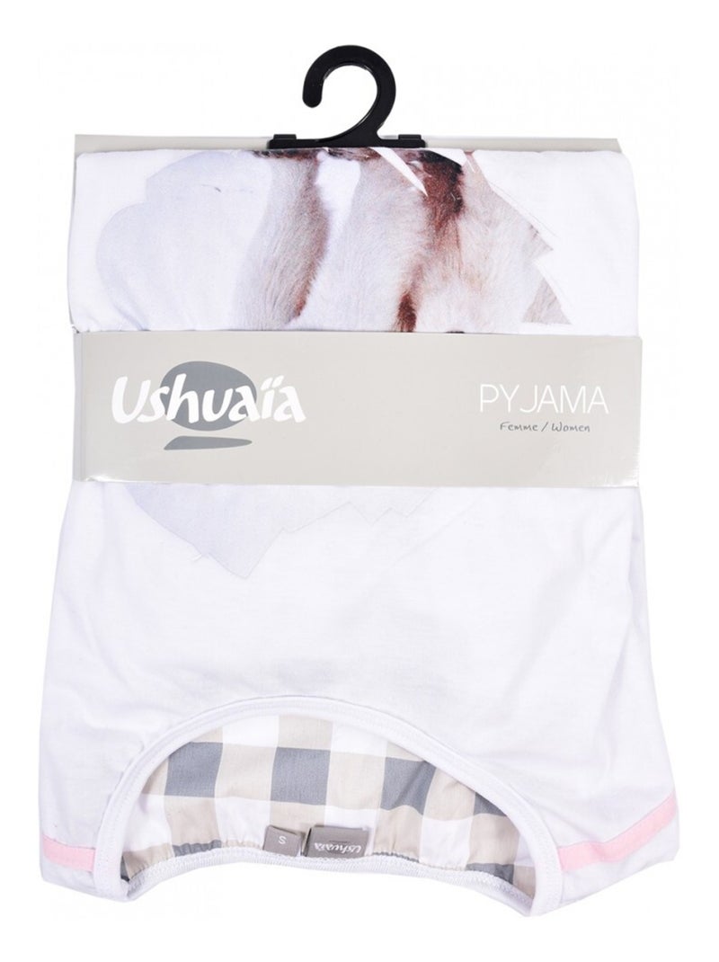 Pijama Mujer USHUAIA Gris - Kiabi