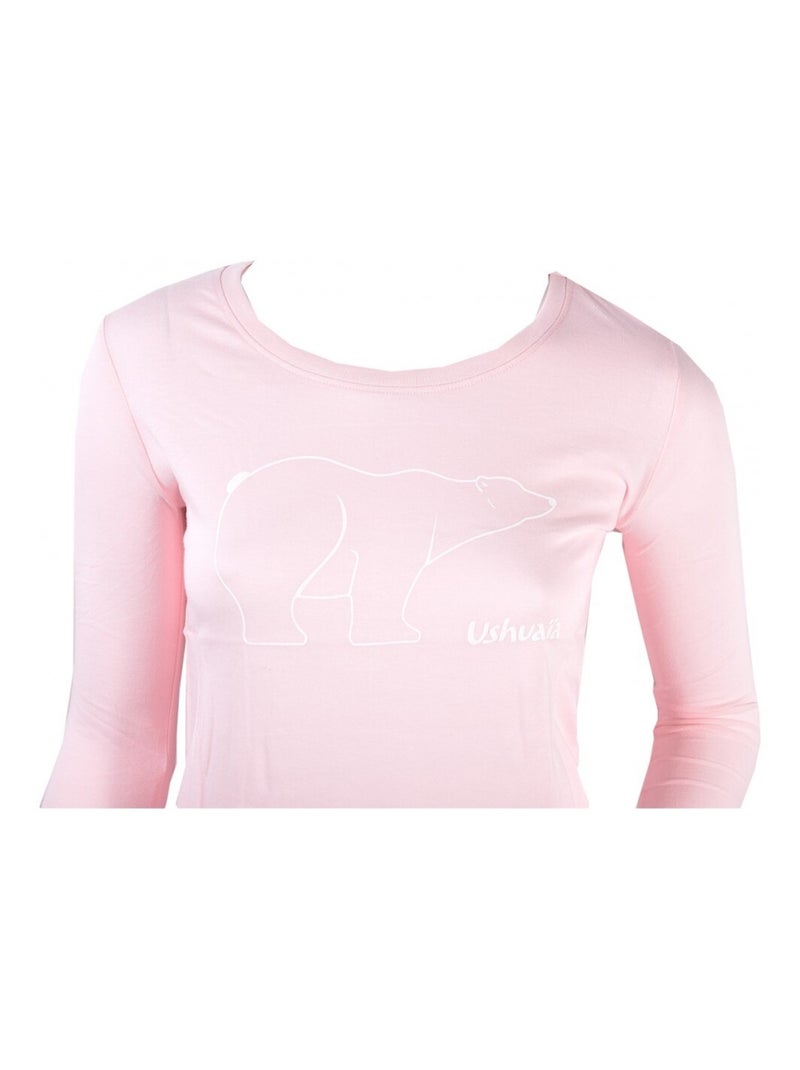 Pijama Mujer USHUAIA Rosa - Kiabi