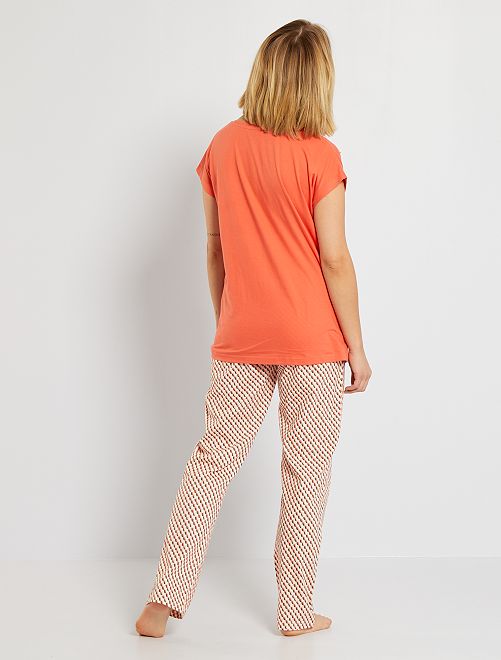 Pijama 'Naf Naf' - BEIGE - Kiabi - 20.00€