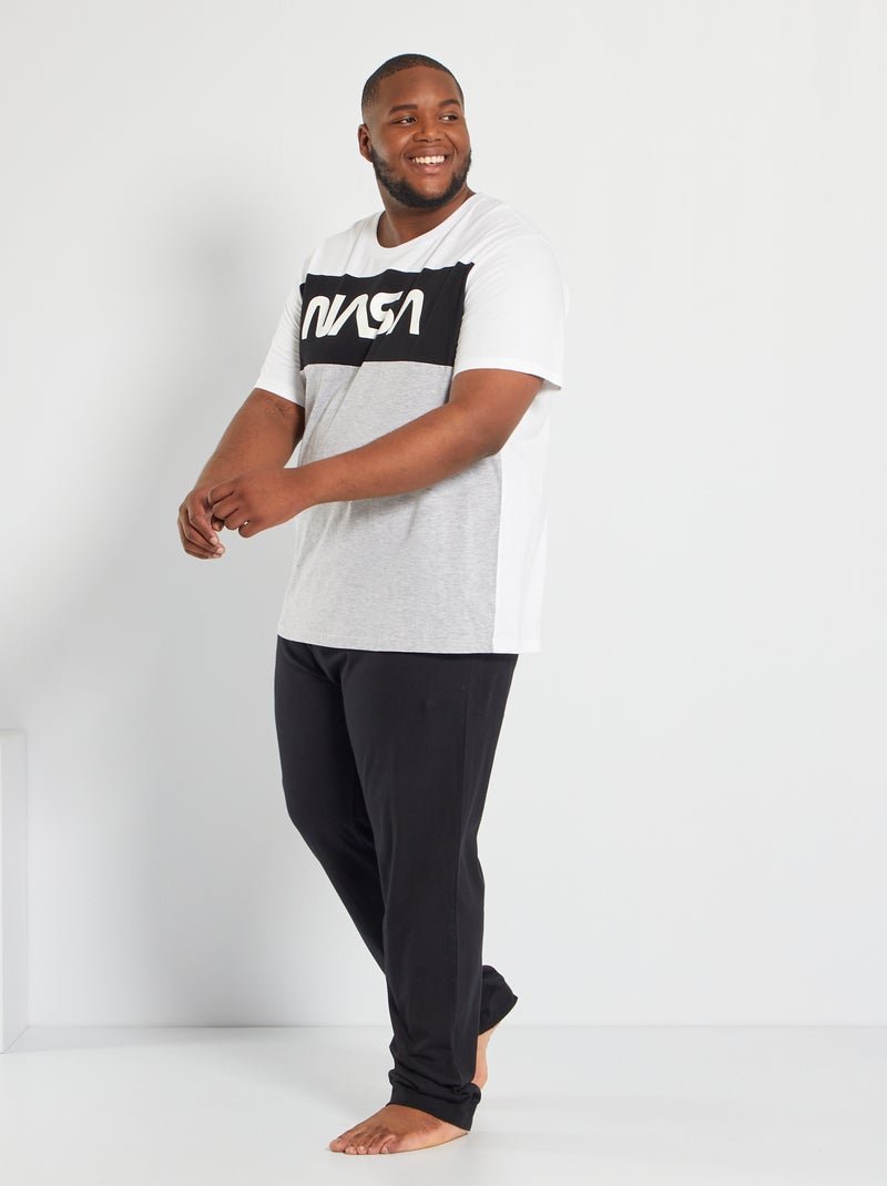 Pijama 'NASA' BLANCO - Kiabi