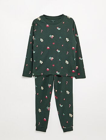 Pijama 'Navidad' 2 piezas - Camiseta de manga larga + pantalón