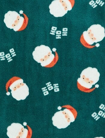 Pijama Navideño Polar Estampado