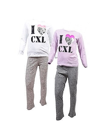 Pijama Niña CXL BY LACROIX - Pack de 2