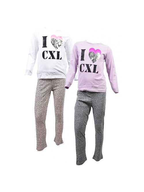 Pijama Niña CXL BY LACROIX - Pack de 2 - Kiabi