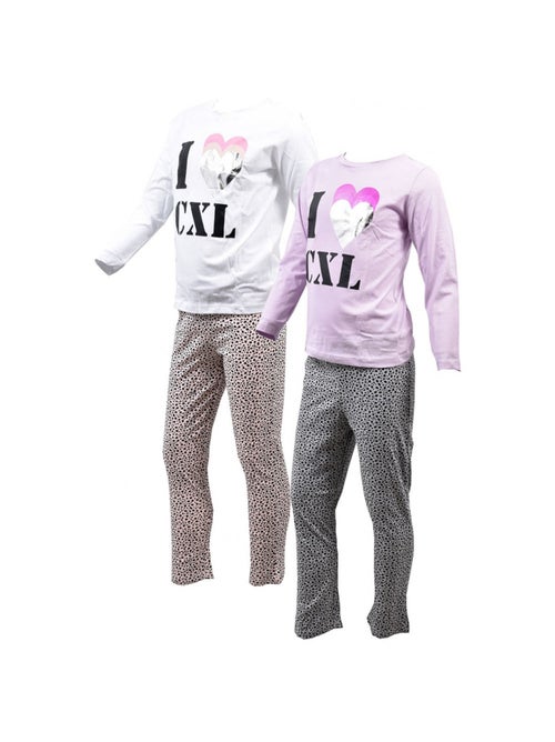 Pijama Niña CXL BY LACROIX - Pack de 2 - Kiabi