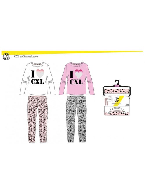Pijama Niña CXL BY LACROIX - Pack de 2 - Kiabi