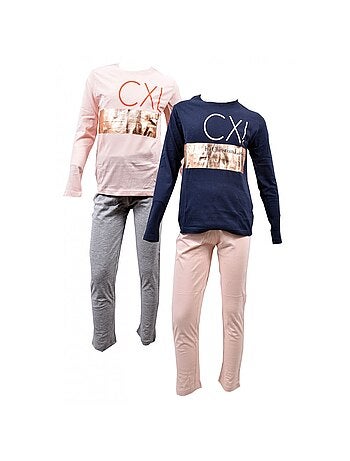 Pijama Niña CXL BY LACROIX - Pack de 2