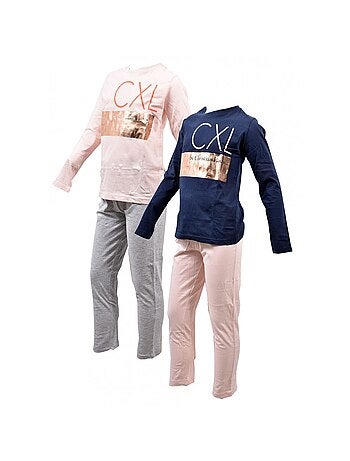 Pijama Niña CXL BY LACROIX - Pack de 2