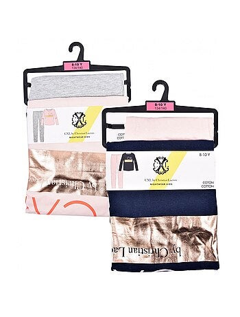 Pijama Niña CXL BY LACROIX - Pack de 2