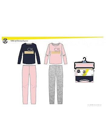 Pijama Niña CXL BY LACROIX - Pack de 2