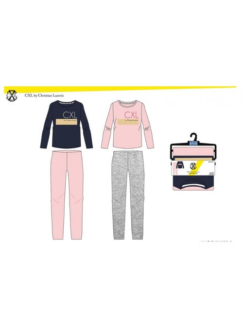 Pijama Niña CXL BY LACROIX - Pack de 2 - Kiabi