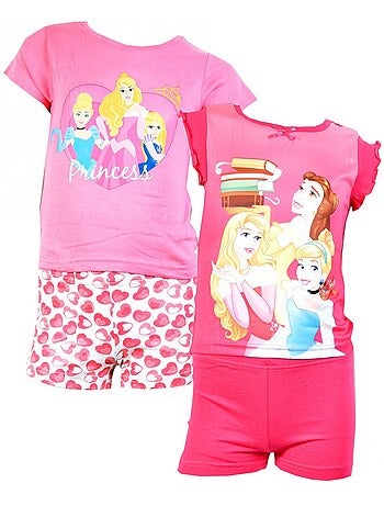 Pijama niña licencia: Minnie, Looney Tunes, Minions, Peppa Pig algodón Ultra Confort - Pack de 4