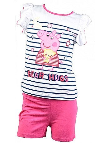 Pijama Niña Licencia: MINNIE, LOONEY TUNES, MINIONS, Peppa Pig en algodón Ultra Confort