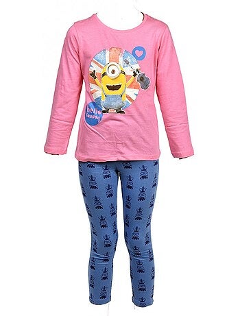 Pijama Niña Licencia: MINNIE, LOONEY TUNES, MINIONS, Peppa Pig en algodón Ultra Confort