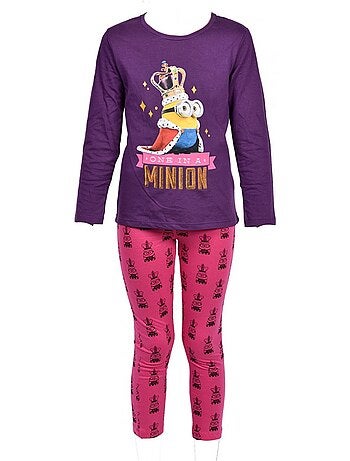 Pijama Niña Licencia: MINNIE, LOONEY TUNES, MINIONS, Peppa Pig en algodón Ultra Confort