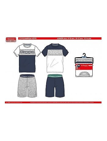 Pijama niño KAPPA