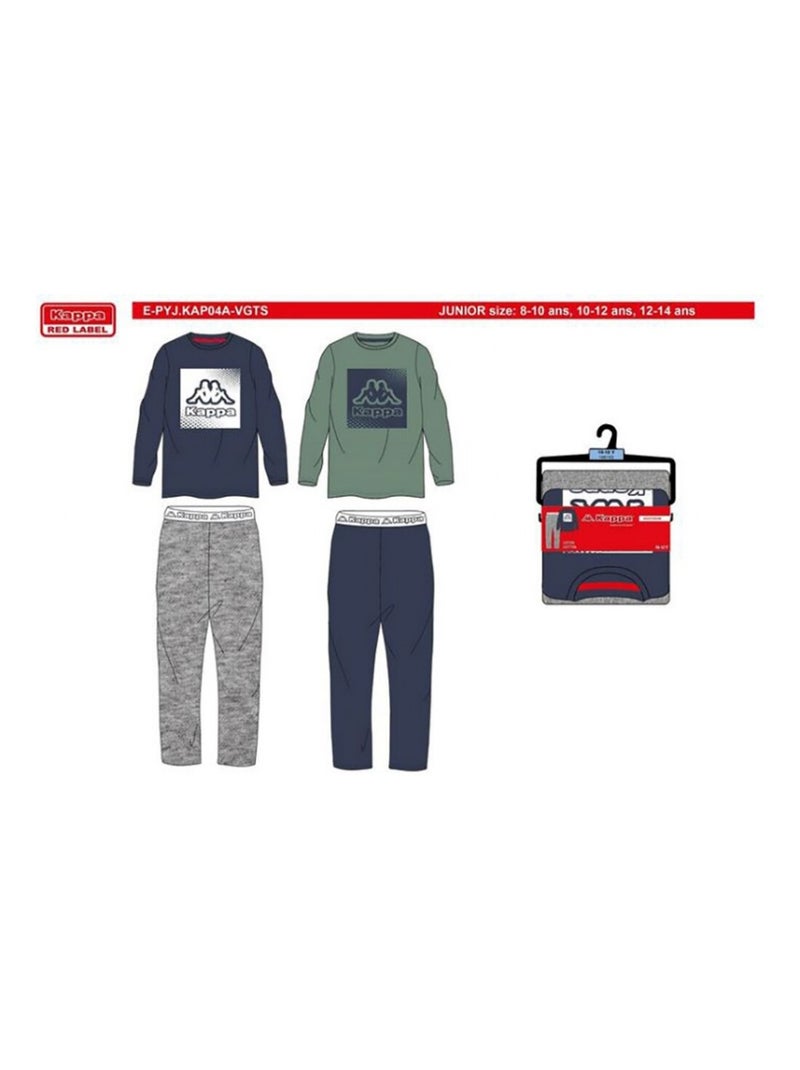 Pijama niño KAPPA Azul marino - Kiabi