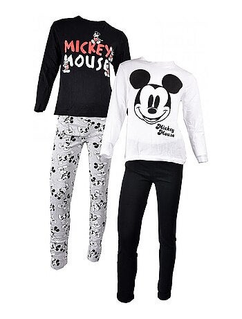 Pijama niño LICENCE MICKEY algodón - Pack de 2