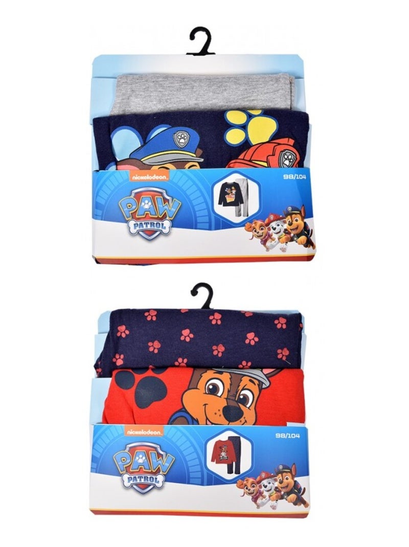 Pijama niño LICENCIA PAT PATROUILLE en algodón - Pack de 2 Multicolor - Kiabi