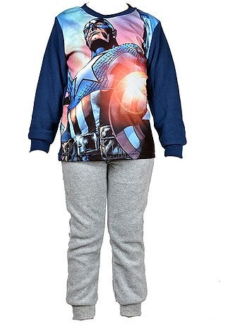 Pijama niño MARVEL AVENGERS DC COMICS fantasía en algodón Ultra Confort