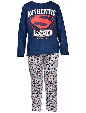 Pijama niño MARVEL AVENGERS DC COMICS fantasía en algodón Ultra Confort