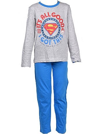 Pijama niño MARVEL AVENGERS DC COMICS fantasía en algodón Ultra Confort