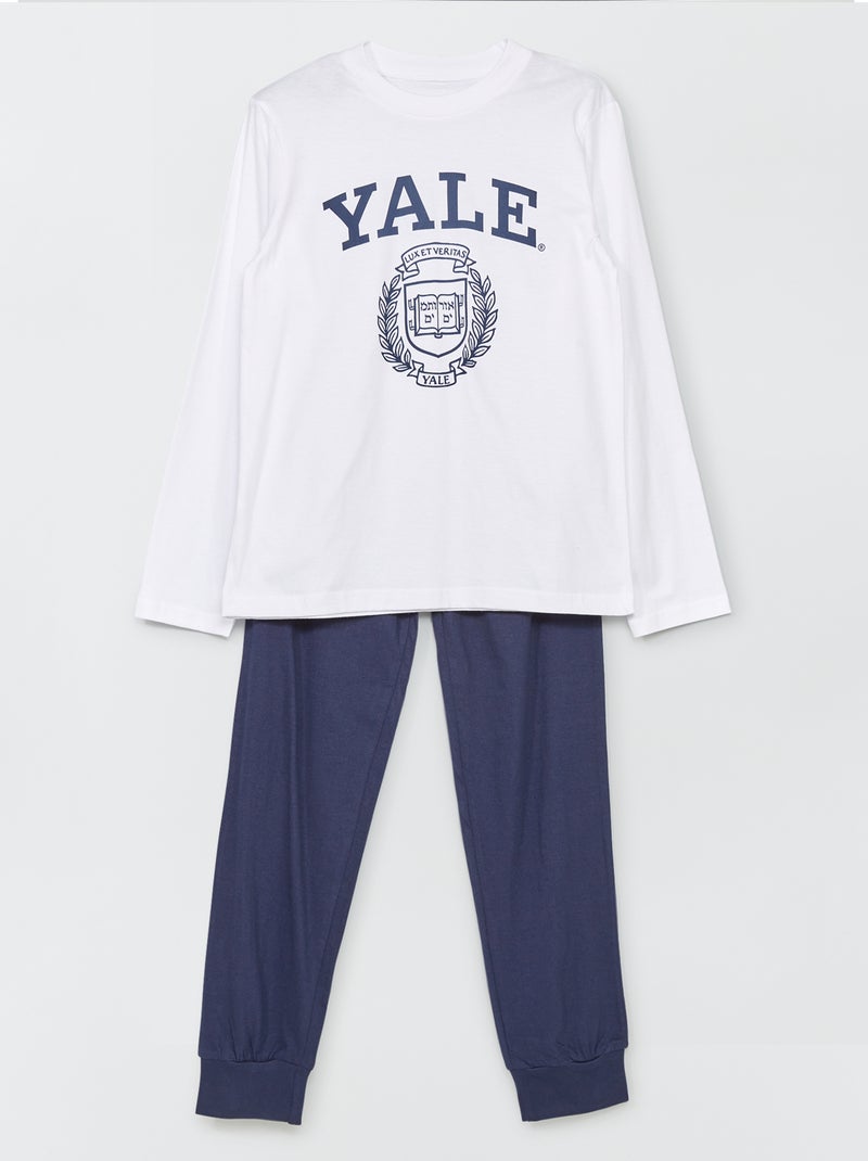 Pijama 'One Piece' - 2 piezas blanco/azul - Kiabi