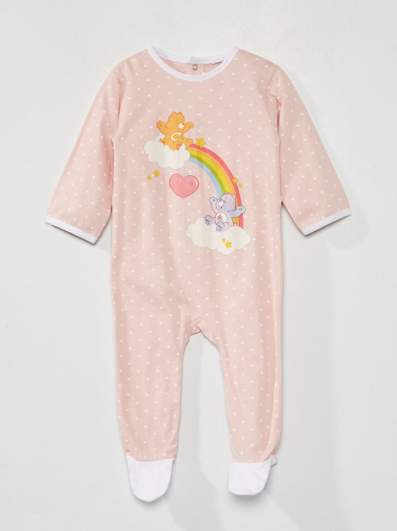 Pijama 'Osos amorosos' rosa lunar - Kiabi