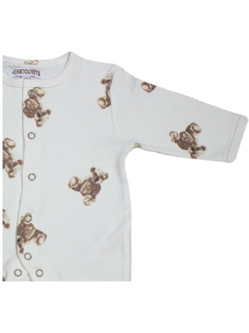 Pijama "Ourson" de algodón de Les Chatounets - Kiabi