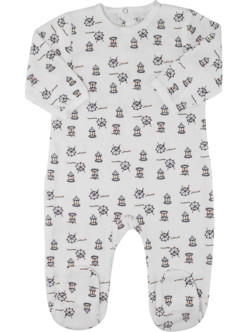 Pijama para bebé Blanco - Kiabi