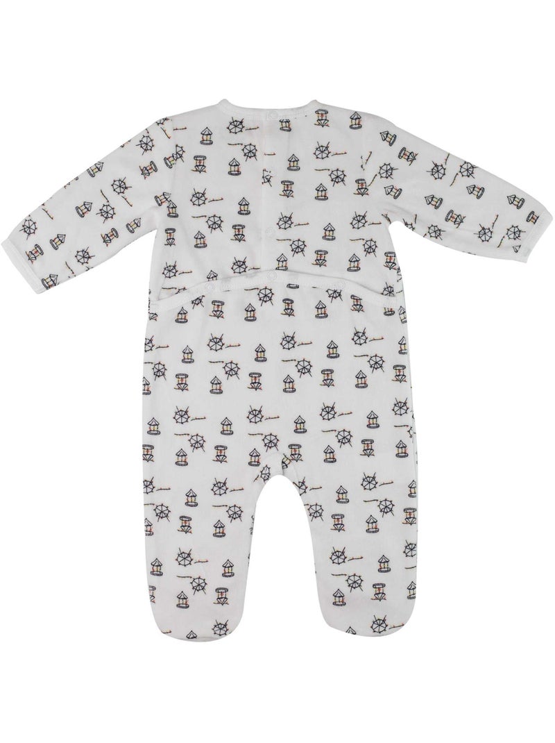 Pijama para bebé Blanco - Kiabi