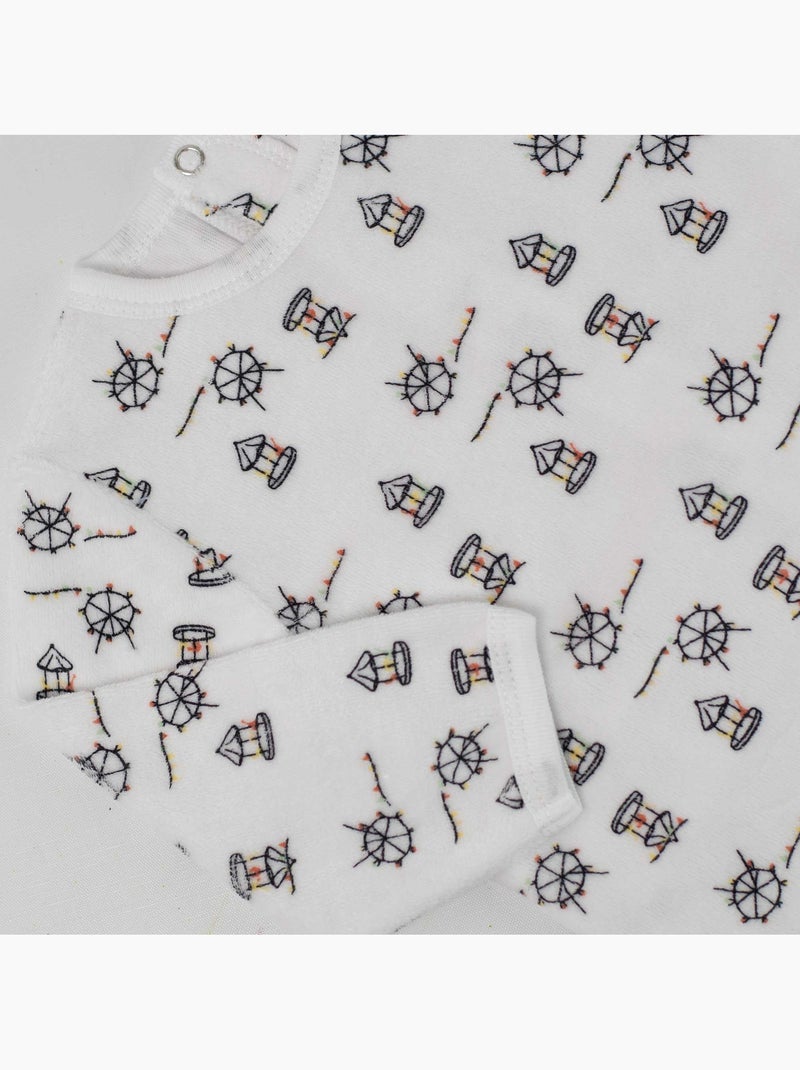 Pijama para bebé Blanco - Kiabi