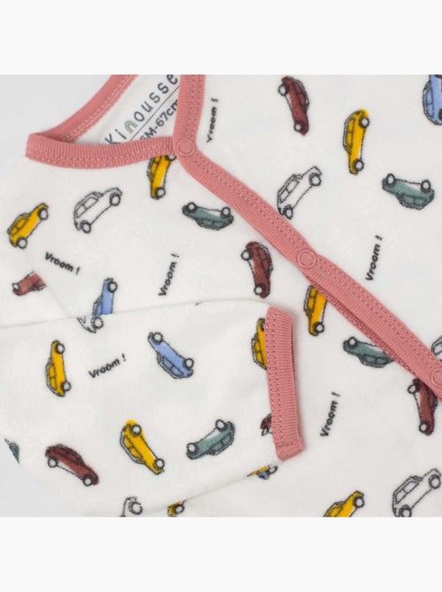 Pijama para bebé de terciopelo - Kiabi