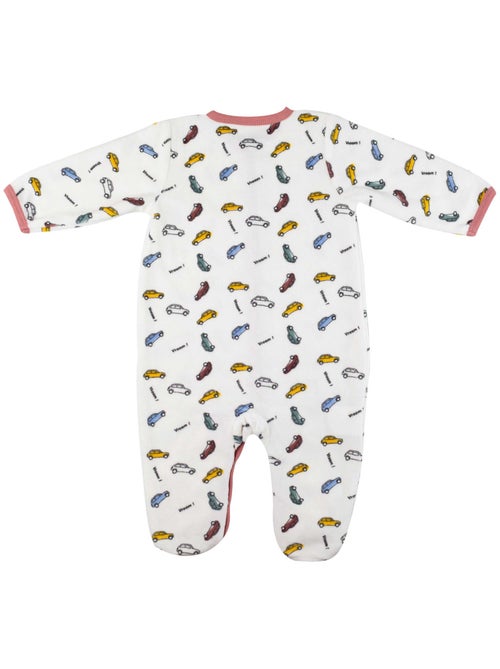 Pijama para bebé de terciopelo - Kiabi