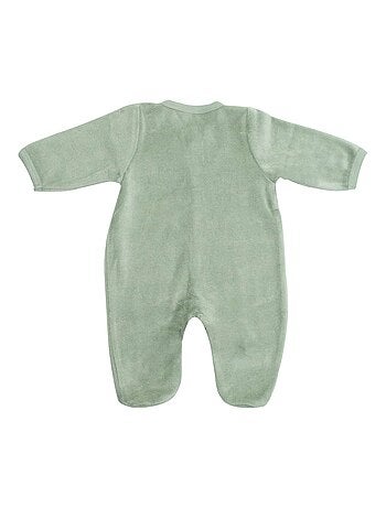 Pijama para recién nacido con abertura delantera