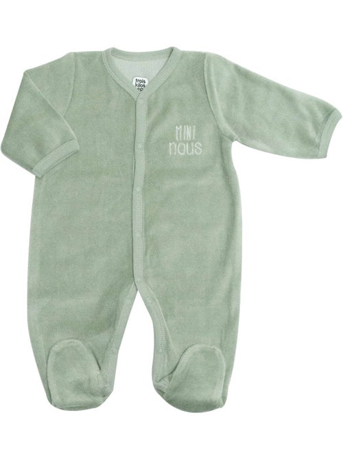 Pijama para recién nacido con abertura delantera - Kiabi Pijama para recién nacido con abertura delantera - Kiabi