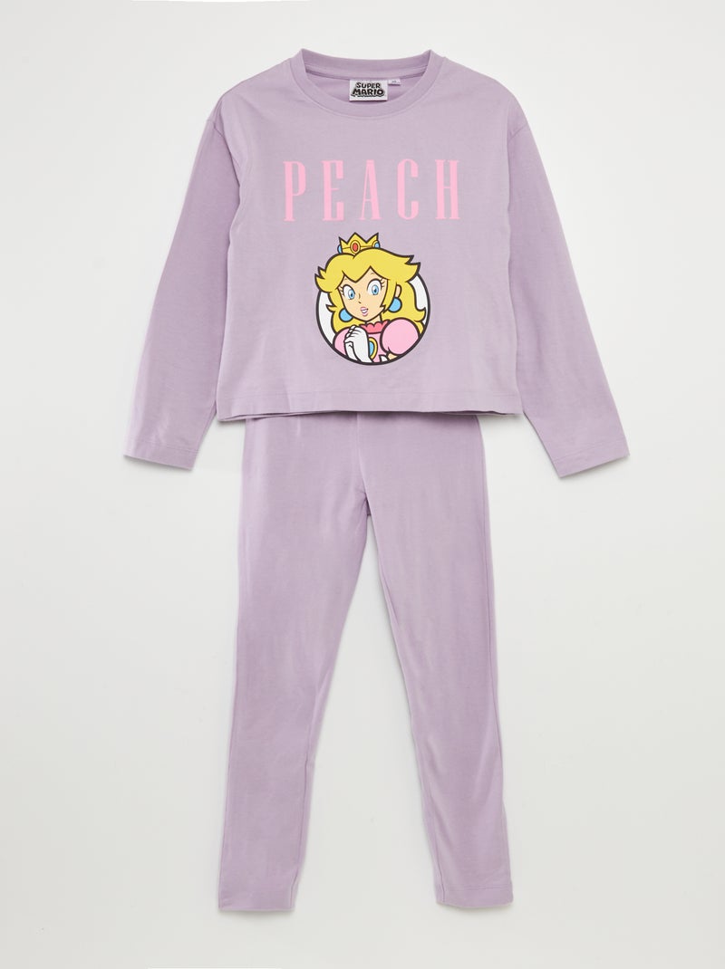 Pijama 'Peach' - 2 piezas PURPURA - Kiabi