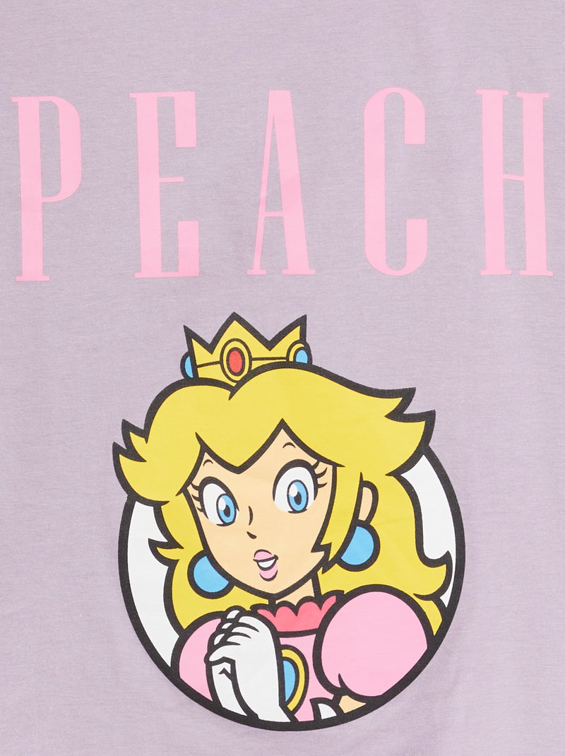 Pijama 'Peach' - 2 piezas PURPURA - Kiabi
